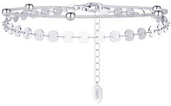 BeSpecial Bratara argint 925 cu banuti placata cu rodiu (BRR206)