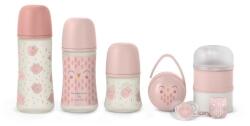 BabyJem Set de start bonhomia 7 piese, roz, suavinex