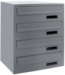  MO 30/4 cutie poștală cu două fețe RAL7040 RAL 7040 / Gri (2548K22546)