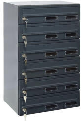  M37/6 RAL7016 cutii poștale modulare RAL 7016 / Antracit (2079K22653)