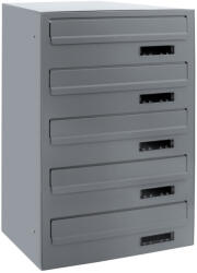  MO 30/5 cutie poștală cu două fețe RAL7040 RAL 7040 / Gri (2549K22547)