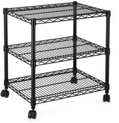 Bizzotto Raft 3 polite negru 60x45x70h (0721596) Raft