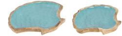 Bizzotto Set 2 tavi lemn mango email Knossos 25x23x1, 5h; 30x25x1, 5h (0550902) Tava