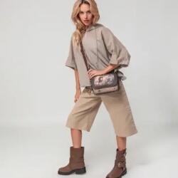 Anekke УНИКАЛНА cross-body ДАМСКА ЧАНТА anekke mademoiselle parisian С ТРИ САМОСТОЯТЕЛНИ ОТДЕЛЕНИЯ И КАПАК
