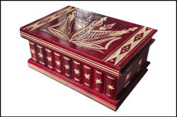  Titokdoboz - Óriás bordó (PZ-90092)