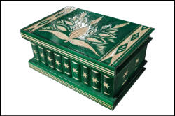  Fa Titokdoboz - Óriás sötétzöld (PZ-TTKDBZ-670403)