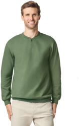 Gildan GISF008 SOFTSTYLE MIDWEIGHT FELNŐTT 1/4 CIPZÁRAS PULÓVER (gisf008mi-xl)