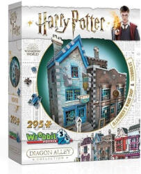 Wrebbit Puzzle 3D Wrebbit 3D Harry Potter: Magazinul de baghete al domnului Ollivander și Scribbulus 295 piese