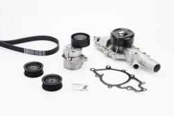 Continental Ctam Pompa apa + Set curea transmisie cu caneluri CONTINENTAL CTAM 6PK2260WP3 (6PK2260WP3)