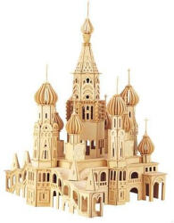 Wooden Toy / Wck JUCĂRIE DIN LEMN , Puzzle 3D WCK Biserica Sf. Petersburg mare