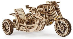 UGears Puzzle 3D UGEARS Motocicleta cu ataș 380 piese