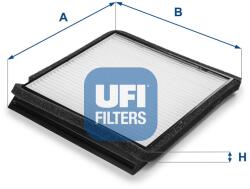 UFI Filtru, aer habitaclu UFI 53.021. 00 (53.021.00)