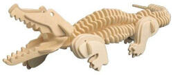 Wooden Toy / Wck JUCĂRIE DIN LEMN, puzzle 3D WCK Crocodil