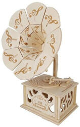 Wooden Toy / Wck JUCĂRIE DIN LEMN, puzzle 3D WCK Gramofon