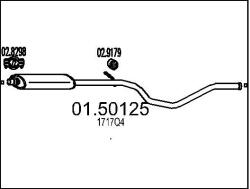MTS Toba esapamet intermediara MTS 01.50125 (01.50125)