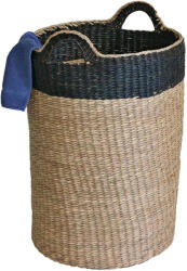 H & D Coș de rufe H&D Home Design coș de rufe cu mâner, iarbă de mare, 60 cm
