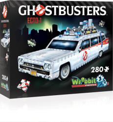 Wrebbit Puzzle 3D WREBBIT 3D puzzle Mașină GhostbustersECTO-1, 280 piese