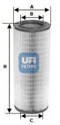 UFI Filtru aer UFI 27.601. 00 (27.601.00)