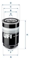 UFI filtru combustibil UFI 24.122. 00 (24.122.00)