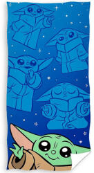 Carbotex Prosop pentru copii Star Wars Baby Yoda Galaxie Grogu Prosop