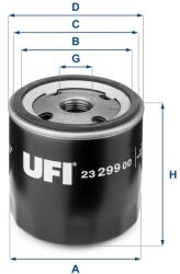 UFI Filtru ulei UFI 23.299. 00 (23.299.00)