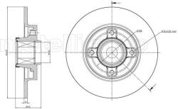 METELLI Disc frana METELLI 23-0878 (23-0878)