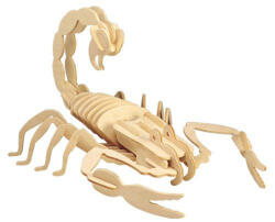 Wooden Toy / Wck JUCĂRIE DIN LEMN, Puzzle 3D WCK Scorpion