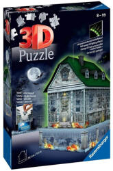 Ravensburger 11254 Puzzle 3D Casa bântuită Ediție de noapte 257 piese