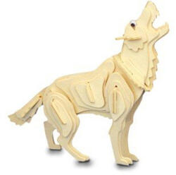 Wooden Toy / Wck JUCĂRIE DIN LEMN, Puzzle 3D WCK Lup