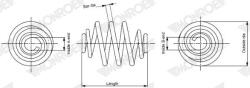 MONROE Arc spiral MONROE SPRINGS SP3991 (SP3991)