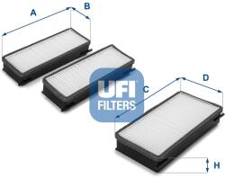 UFI Filtru, aer habitaclu UFI 53.070. 00 (53.070.00)