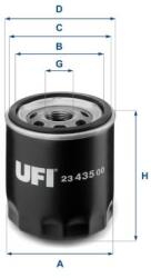 UFI Filtru ulei UFI 23.435. 00 (23.435.00)