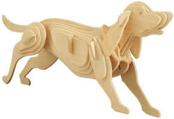 Wooden Toy / Wck JUCĂRIE DIN LEMN, Puzzle 3D WCK Câine de vânătoare