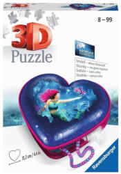 Ravensburger Puzzle Ravensburger 3D 112494 Inimă de sirenă 54 piese