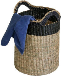 H & D Coș de rufe H&D Home Design coș de rufe cu mâner, iarbă de mare, 35 cm