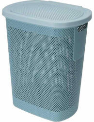 Excellent Houseware Coș de rufe cu capac 60 l gri