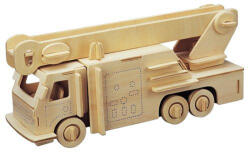 Wooden Toy / Wck JUCĂRIE DIN LEMN, Puzzle 3D WCK Pompieri