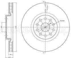 METELLI Disc frana METELLI 23-0506C (23-0506C)