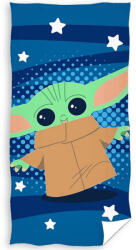 Carbotex Prosop pentru copii Star Wars Baby Yoda și Steluțe Prosop