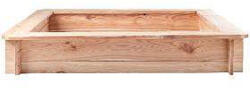 Woodyland Woodyland Cutie de nisip WOODY 10313 pătrat din lemn cu plasă (OLP102110313) - efistore - 421,99 RON