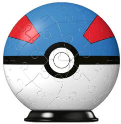 Ravensburger 3D Puzzleball Pokémon: Greatball 54 piese