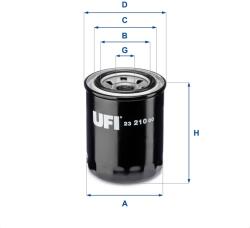 UFI Filtru ulei UFI 23.210. 00 (23.210.00)