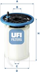UFI filtru combustibil UFI 26. H2O. 00 (26.H2O.00)