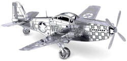 Metal Earth Puzzle 3D Avion Mustang P-51 - efistore - 72,99 RON