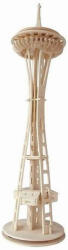 Wooden Toy / Wck JUCĂRIE DIN LEMN, Puzzle 3D WCK Space Needle în Seattle