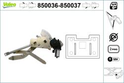 VALEO Mecanism actionare geam VALEO 850036 (850036)