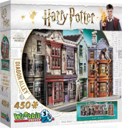 Wrebbit Puzzle 3D WREBBIT Harry Potter: Strada Diagon 450 piese
