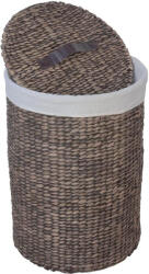 H & D Coș de rufe H&D Home Design coș de rufe cu capac, zambilă, cu căptușeală pentru rufe, 60 cm