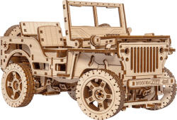Wooden City Puzzle 3D WOODEN CITY Mașină de teren - jeep 4x4, 570 piese
