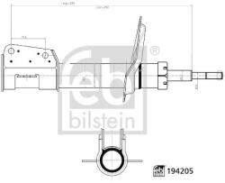 Febi Bilstein amortizor FEBI BILSTEIN 194205 (194205)